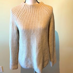 Lord and Taylor mock neck pullover sweater